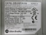Allen Bradley 22B-D2P3N104 Powerflex 40 AC Drive 0.75kW/1HP 380-480VAC *Tested* - Image 6