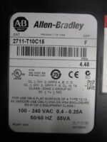 Allen Bradley 2711-T10C15 Panelview 1000 HMI Ser F FRN 4.48 100-240VAC *Tested* - Image 12