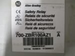 Allen Bradley 700-ZBR100AZ1 Safety Relay Module Ser A 120VAC 24VDC *Tested* - Image 6