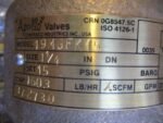 Apollo 19-MGFZ1 19MGFK15 Safety Valve 1-1/4 DN 15PSIG Size 1-1/4"x1-1/2" *NEW* - Image 5