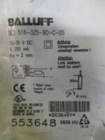 Balluff BES 516-325-B0-C-05 Proximity Sensor 10-30VDC Sn=2mm BES516-325-B *NEW* - Image 7