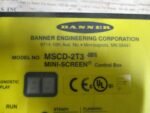 Banner MSCD-2T3-69016 MINI-SCREEN Control Box 115/230VAC Banner MSCD-2T3*Tested* - Image 8