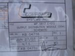 COMPOWER MP 5817-01 Output Distribution Module 100Amps MP 5817  *Brand New* - Image 7