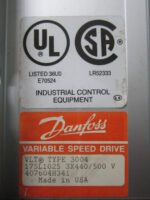 Danfoss 175L1025 VLT Type 3004 Variable Speed AC Drive 3x440/500VAC *Tested* - Image 8
