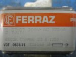FERRAZ 3B0DK Protistor Fuse B93197 300VAC 1250Amp 3B0DK C3ARGE 33E1250 NEW - Image 6