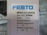 FESTO MOEH-3/2-1/8-P-B Solenoid Valve 1:2-8 bar MEH-3-24VDC 1.5W IP00/65 *NEW* - Image 8