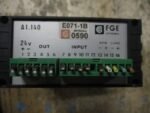 FGE Elettronica A1.140 Digital RPM Load Hour Tool Monitor Meter 24V E071*Tested* - Image 6