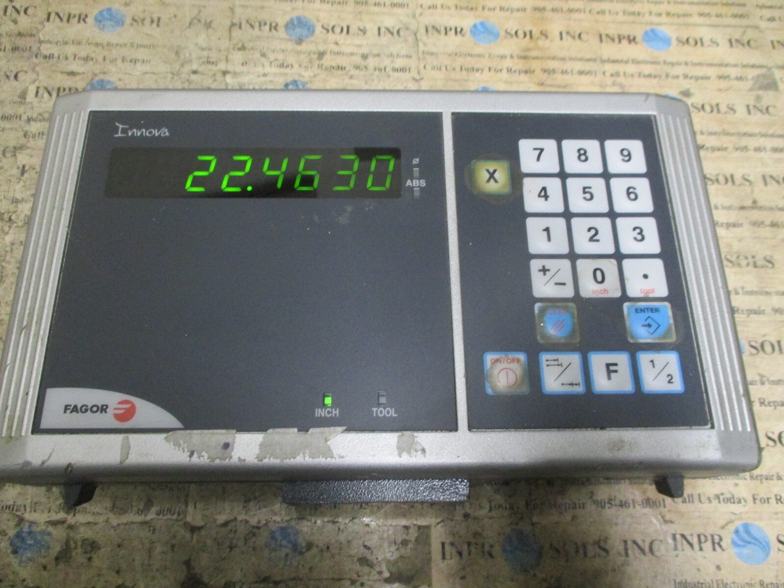 Fagor-10i-Innova-CNC-Programmable-keyboard-Unit-100-240VAC-Fagor-10i-Tested-166440184704 Fagor 10i Innova CNC Programmable keyboard Unit 100-240VAC Fagor 10i *Tested* - Image 1