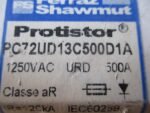 Ferraz Shawmut Protistor PC72UD13C500D1A 1250VAC 500A Fuse (Used) - Image 3