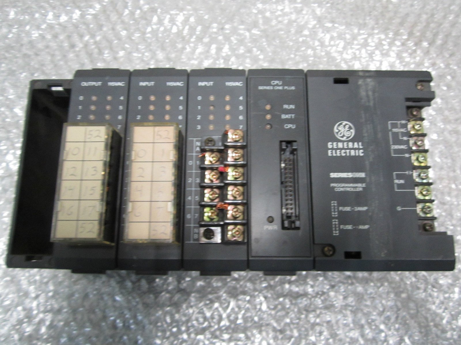 General-Electric-SeriesONE-IC610MDL175B-IC610CPU105B-CPU-PLC-System-Working-151869754594 General Electric SeriesONE IC610MDL175B IC610CPU105B CPU PLC System *Working* - Image 1