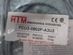 HTM FCU2-0802P-A3U2 Inductive Proximity Sensor Sn=2mm PNP-NO 10-30VDC  *NEW* - Image 6