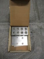 ILSCO T4A4-600N 600MCM-2 Solderless Cable Lugs Aluminum 600V Bolt Size 1/2"*NEW*