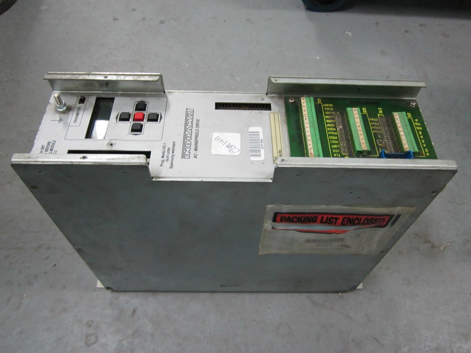Indramat-CDM14A-AC-Mainspindle-Drive-Indramat-CDM-14A-Fully-Tested-Working-160998438394 Indramat CDM1.4A AC Mainspindle Drive Indramat CDM 1.4A* Fully Tested & Working* - Image 1