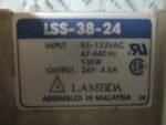 Lambda LSS-38-24 DC Power Supply Output: 24VDC 4.5Amps Input: 85-132VAC *Tested* - Image 7