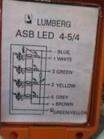 Lumberg ASB LED 4-5/4 Control Unit With cable Lumberg ASBLED4-8/4 Unit *Tested* - Image 9