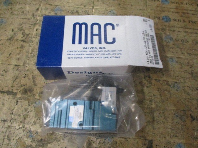 MAC-Valve-411A-A0A-GM-GDF0-1PA-Solenoid-Valve-24VDC-4W-411A-A0A-GM-GDF0-1PANEW-168110759894 MAC Valve 411A-A0A-GM-GDF0-1PA Solenoid Valve 24VDC 4W 411A-A0A-GM-GDF0-1PA*NEW* - Image 1