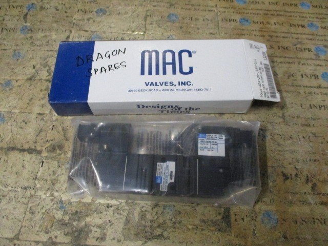 MAC-Valves-451A-A0A-JM-JDA0-1LJ-Solenoid-Valve-24VDC-54W-NEW-OPEN-BOX-168323478214 MAC Valves 451A-A0A-JM-JDA0-1LJ Solenoid Valve 24VDC 5.4W *NEW OPEN BOX* - Image 1