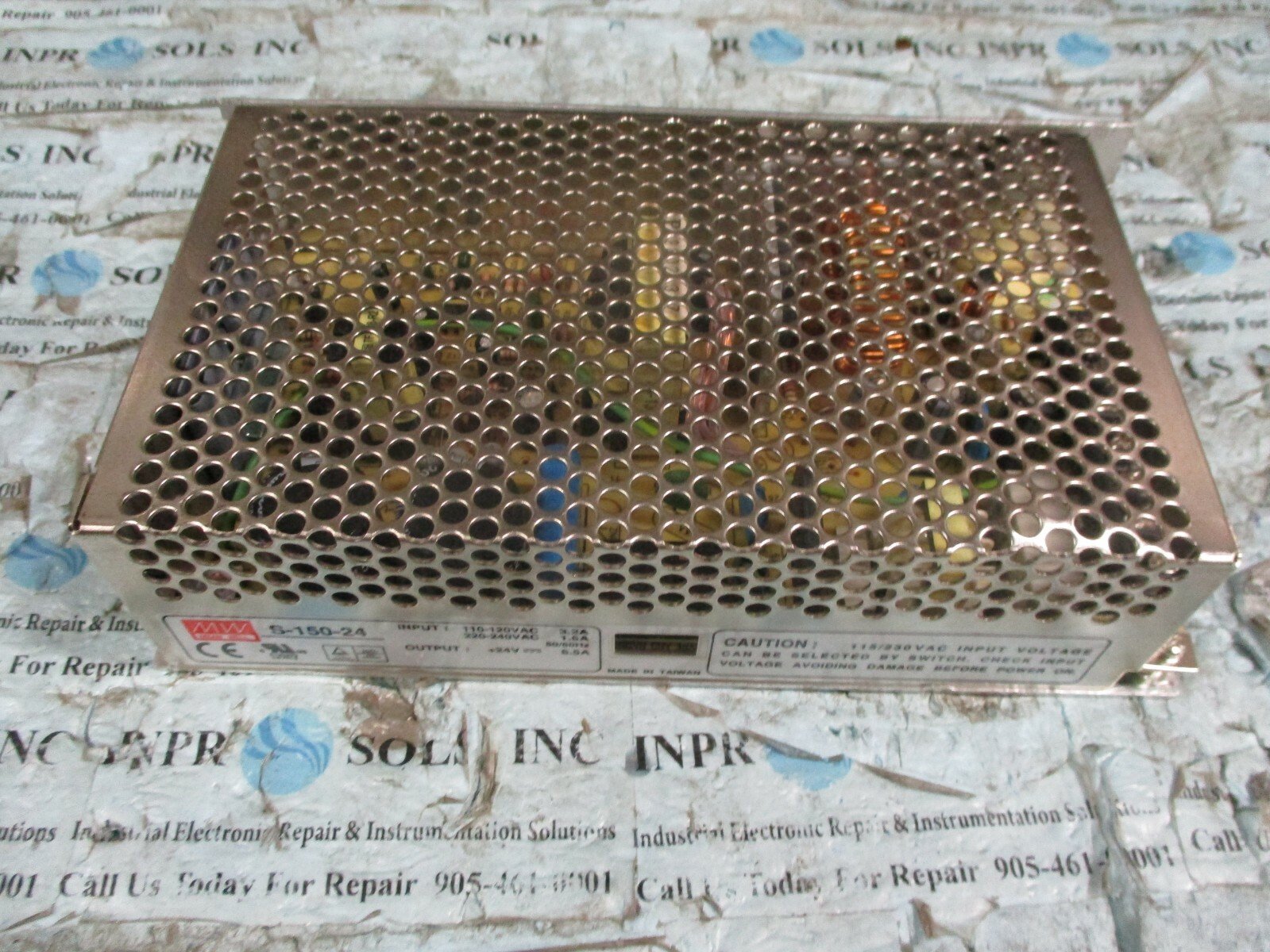 MW-Mean-Well-S-150-24-DC-Power-Supply-Output-24VDC-65A-110240VAC-Tested-164261359514 MW Mean Well S-150-24 DC Power Supply Output: 24VDC 6.5A 110/240VAC *Tested* - Image 1