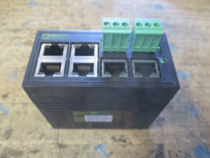 Murr TREE 6TX Eco 58170 ElektroniK 8A4M1-1.8 Ethernet Switch 9-30VDC *Tested*