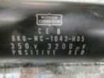 NIPPON CHEMI-CON BK0-NC-1043-H05 Capacitor CE B 350V 3200uF NIPPON CEB *TESTED* - Image 6