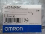 OMRON E32-DC200 Photoelectric Switch Fiber Unit Length 2meters E32-DC200 *NEW* - Image 6