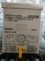 OMRON H3CR-A8E Timer Module t:0.05S-300h 100-240VAC 100-125VD *Tested* - Image 6
