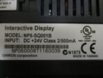 OMRON NP5-SQ001B Interactive Display Touch Screen HMI 24VDC 2/500mA *Tested* - Image 11