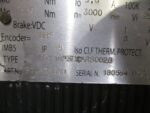 OSAI B7116P3HCARS0028 Brushless Servomotor 16Nm 3000RPM 9.8A 296V *Tested* - Image 7