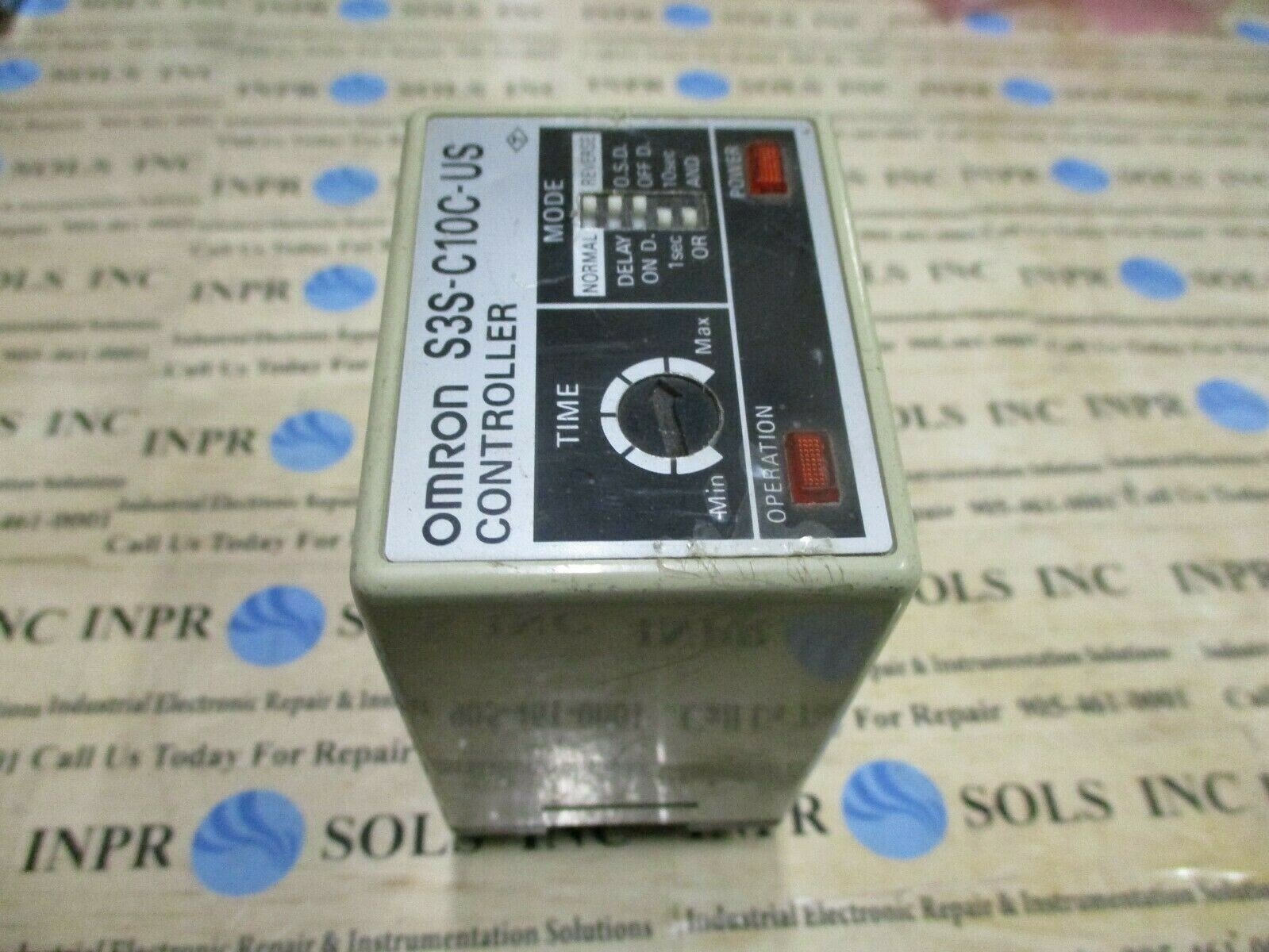 Omron-S3S-C10C-US-Sensor-Controller-Module-120240VAC-8VA-S3S-C2-US-Tested-154772694334 Omron S3S-C10C-US Sensor Controller Module 120/240VAC 8VA S3S-C2-US *Tested* - Image 1