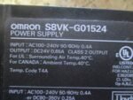 Omron S8VK-G01524 Power Supply Module 100-240VAC/90-350VDC 24VDC 0.65A *Tested* - Image 5