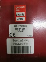 Phoenix Contact Interbus-S Type IBS IP CDI 3/24-F Control Module 24VDC *Tested* - Image 7