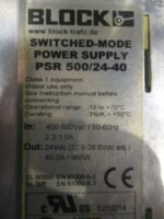 Power BLOCK PSR 500/24-40 Switched-Mode Power Supply 400VAC 24VDC 40A *Tested* - Image 6