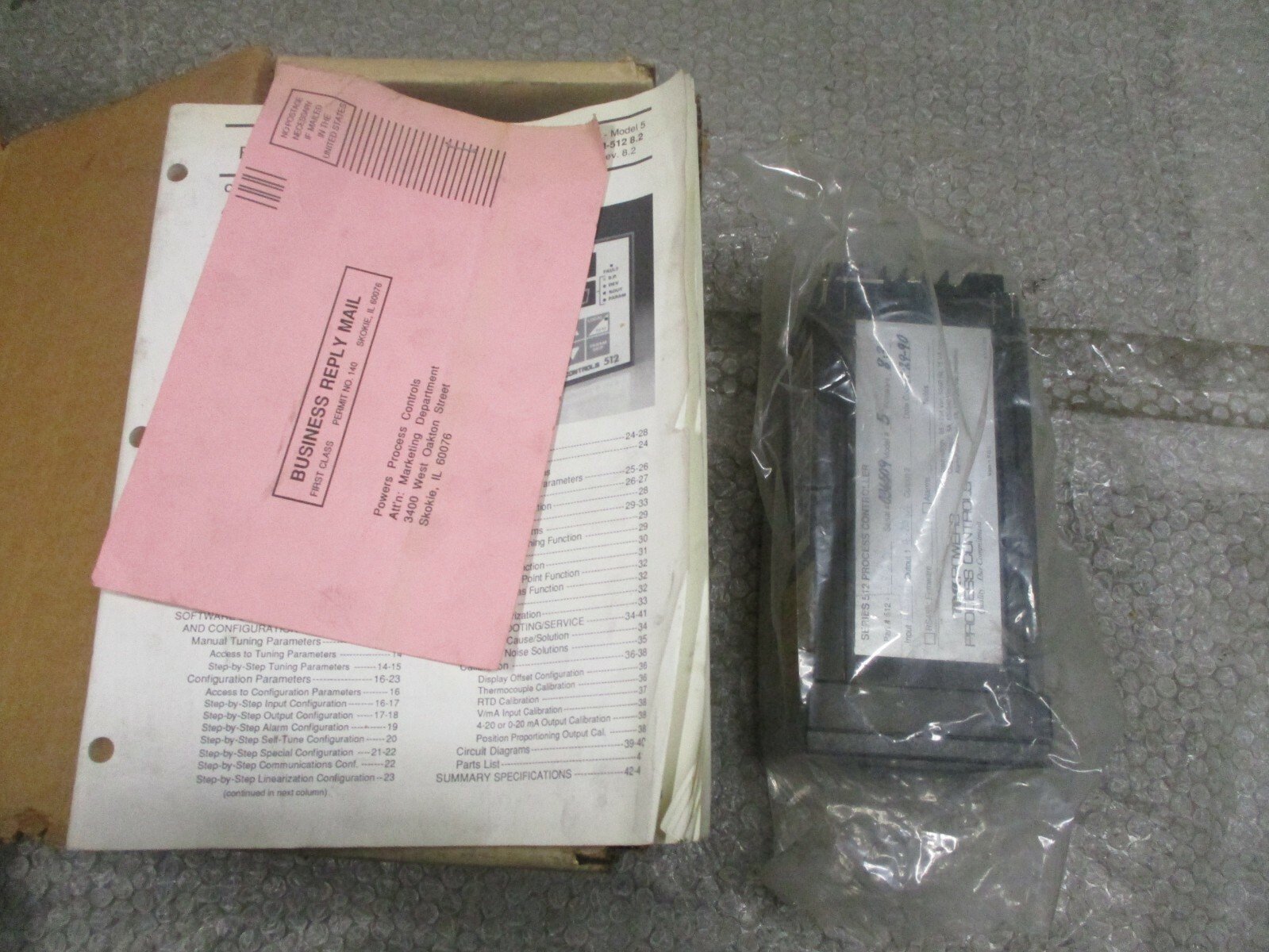 Power-Process-Controls-512-C300-Module-OUT1-4-20mA-OUT2-4-200mA-Firm-83-NEW-153489139124 Power Process Controls 512-C300 Module OUT1: 4-20mA OUT2: 4-200mA Firm 8.3 *NEW* - Image 1