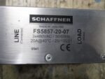 SCHAFFNER FS5857-20-07 Line Filter Module 3x480VAC 20A FS5857-20-07 *Tested* - Image 6