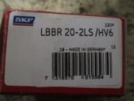 SKF LBBR 20-2LS/HV6 Closed Round Rail Ball Bushing SHF LBBR20-2LS/HV6 *NEW* - Image 6