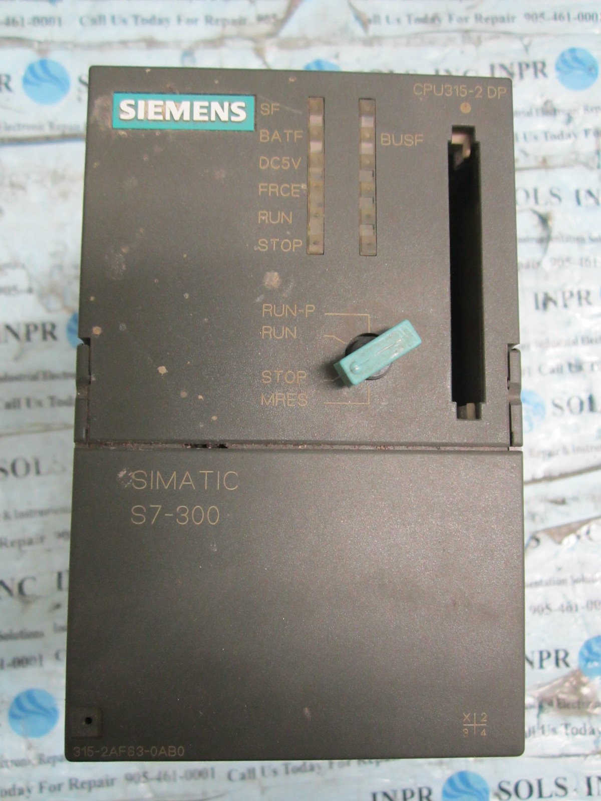 Siemens-6ES7-315-2AF83-0AB0-Simatic-S7-300-CPU315-2-DP-Module-Fully-Tested-152080385324 Siemens 6ES7 315-2AF83-0AB0 Simatic S7-300 CPU315-2 DP Module *Fully Tested* - Image 1