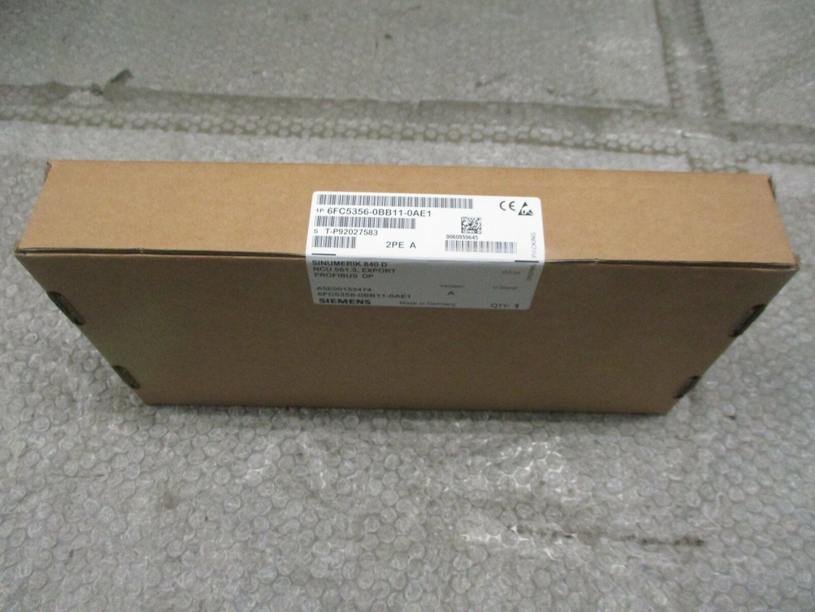 Siemens-6FC5356-0BB11-0AE1-Sinumerik-840D-NCU-5613-Control-Card-Ver-A-153512662304 Siemens 6FC5356-0BB11-0AE1 Sinumerik 840D NCU 561.3 Control Card Ver. A - Image 1