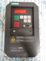 Siemens 6SE3112-1CA70-4AA0 Micromaster Drive 230VAC 0.5HP/370Watt 2.0Amp*Tested*