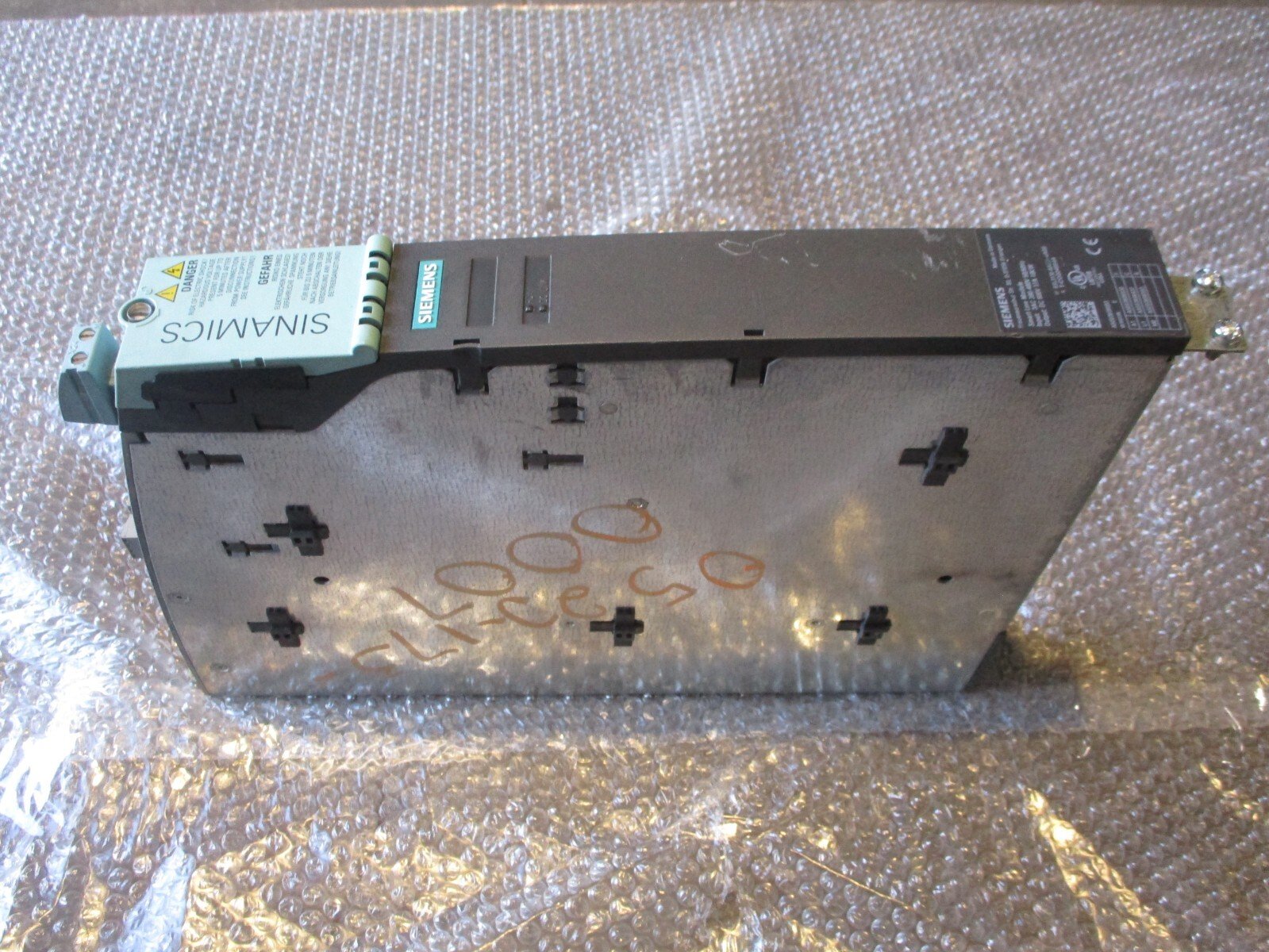 Siemens-6SL3130-6AE21-0AB0-Sinamics-Smart-Line-Module-17A-10kW-Ver-E-Tested-155159680014 Siemens 6SL3130-6AE21-0AB0 Sinamics Smart Line Module 17A 10kW Ver E *Tested* - Image 1