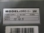 Sinpo DRO II-3M 3-Axis Digital Readout 100-240VAC Sinpo DROII-3M HMI 10W*Tested* - Image 9