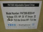 Westinghouse TECO PA7300-5030-N1 Adjustable Speed Drive 575VAC 30HP 32A *NEW* - Image 9
