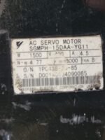 Yaskawa Servo Motor SGMPH-15DAA-YG11 , 400V, 3000rpm.