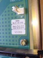AB 1336F-MCB-SP1F Drive board Rev. V3.002 184699, 1336-L6/B Control board.