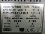 AC Tech Leeson 174926 Speedomaster Micro series Ac Drive 2HP/1.5kW 480/590VAC - Image 5