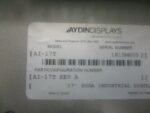 AYDINDISPLAYS AI-17T Screen 17" SXGA Industrial Display REV A 9-36VDC *TESTED* - Image 10