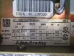 Allen Bradley 1336F-CWF50-AN-EN AC 1336 Drive 600VAC  Ser A 8.3kVA 8A *Tested* - Image 7