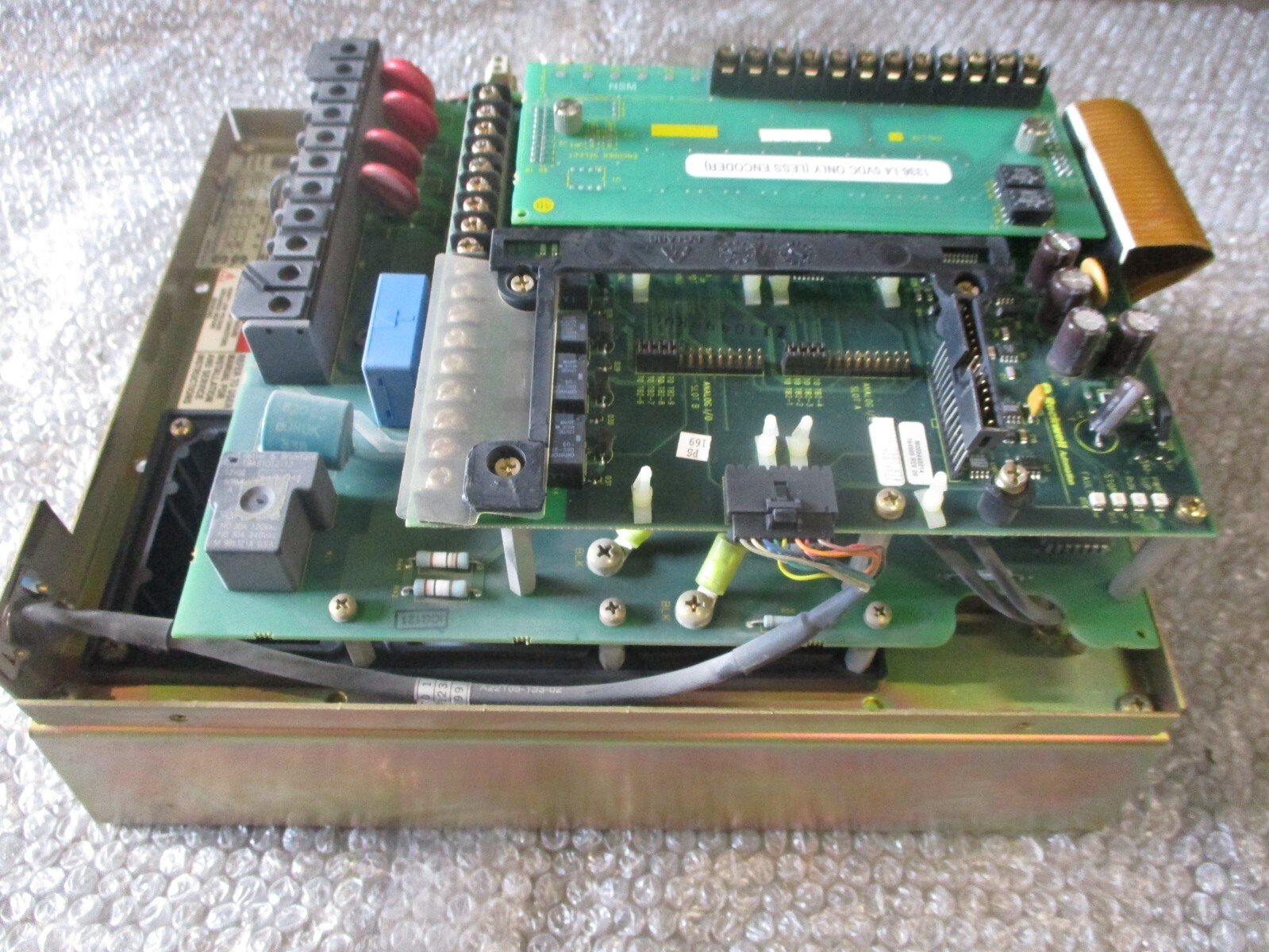 Allen-Bradley-1336F-CWF50-AN-EN-AC-1336-Drive-600VAC-Ser-A-83kVA-8A-Tested-155082335335 Allen Bradley 1336F-CWF50-AN-EN AC 1336 Drive 600VAC Ser A 8.3kVA 8A *Tested* - Image 1