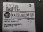 Allen Bradley 1771-IFE/C Analog Input Module (12 BIT) REV J01 Ser C 5VDC*Tested* - Image 6
