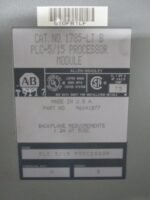 Allen Bradley 1785-LT PLC-5/15 Processor Module Ser B Part 96041877 *Tested* - Image 7