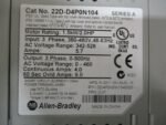 Allen Bradley 22D-D4P0N104 Powerflex 40P AC Drive 1.5kW/2HP 400VAC Ser A*Tested* - Image 7